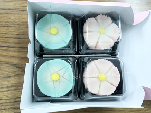和菓子体験　完成