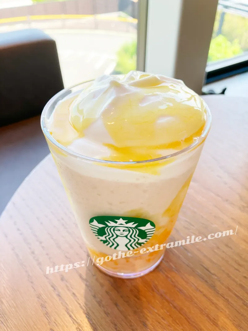 オリエンタル マンゴー & ティー フラペチーノ